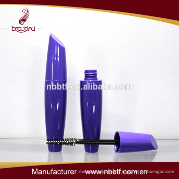 High quality wholesale fashion cosmetic plastic mascara tube packaging plastic empty mascara container PES23-5
